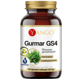 Yango Gurmar GS4® 75% kwasów gymnemowych suplement diety 60 kapsułek
