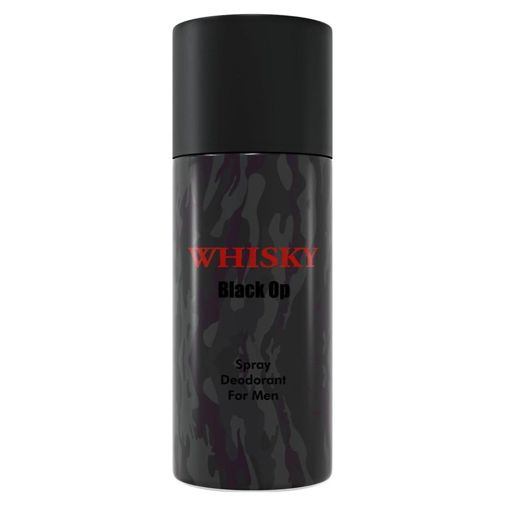 evaflor whisky black op dezodorant w sprayu 150 ml    