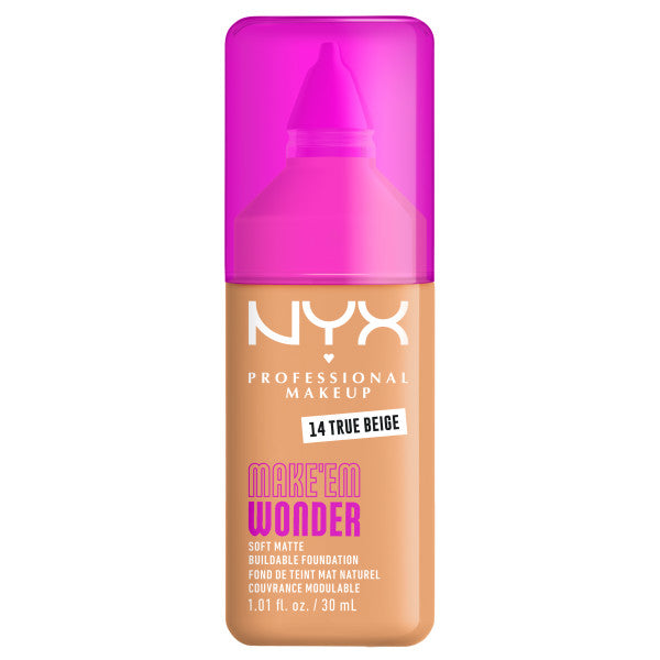 NYX Professional MakeUp Make'Em Wonder podkład do twarzy z długotrwałym kryciem