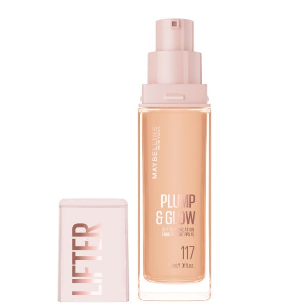 Maybelline Lifter Plump & Glow podkład rozświetlający
