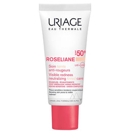 URIAGE Roseliane krem CC do cery naczynkowej SPF50+