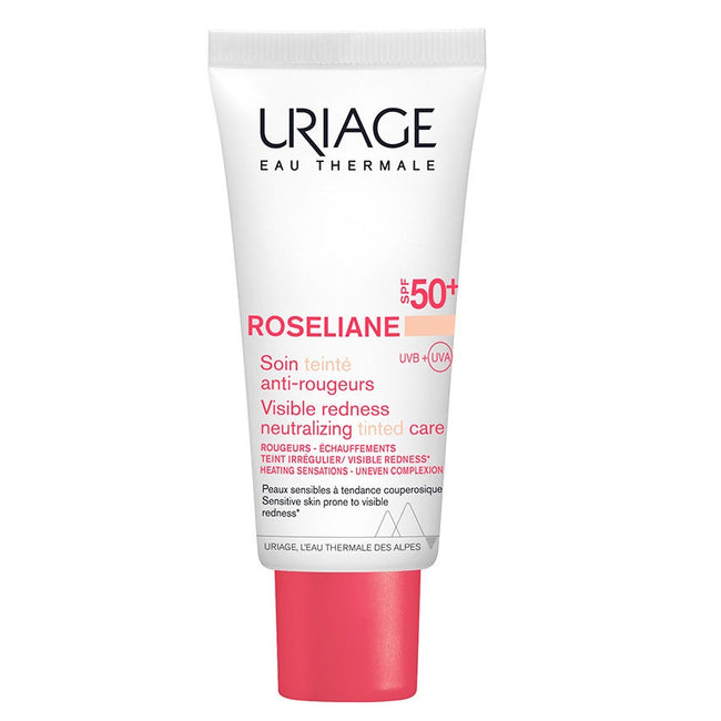 URIAGE Roseliane krem CC do cery naczynkowej SPF50+