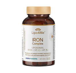 AronPharma Lipo4Me Iron Complex żelazo w kapsułkach suplement diety 60 kapsułek