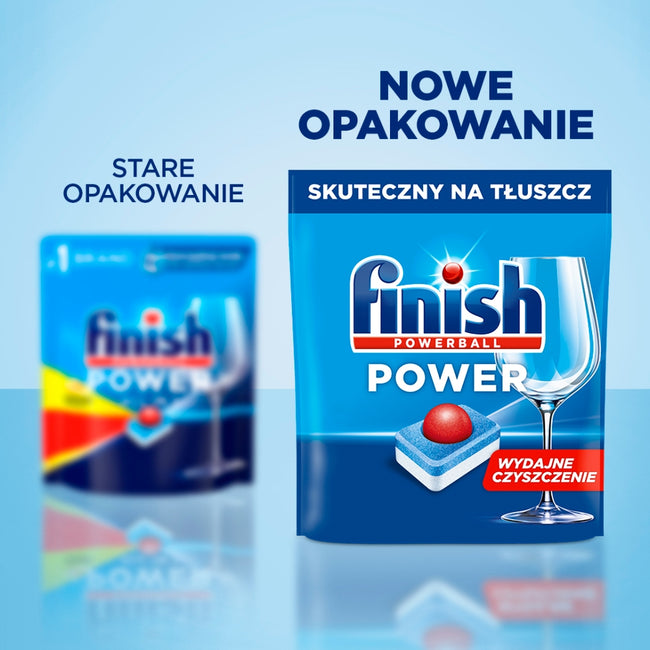 Finish Power Lemon tabletki do mycia naczyń w zmywarce 40szt