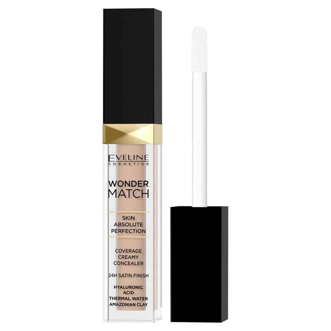 Eveline Cosmetics Wonder Match Concealer kryjący korektor w płynie