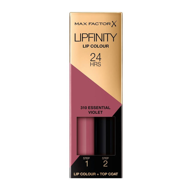 Max Factor Lipfinity Lip Colour dwufazowa pomadka w płynie o długotrwałym efekcie 310 Essential Violet
