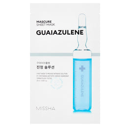 Missha Mascure Guaiazulene łagodząco-regenerująca maseczka w płachcie 28ml