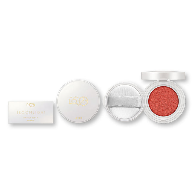 LOVRO Bloomlight Cushion Blush róż do policzków w poduszeczce