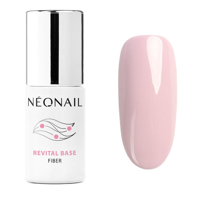 NeoNail Revital Base Fiber wzmacniająca baza hybrydowa Creamy Splash 7.2ml