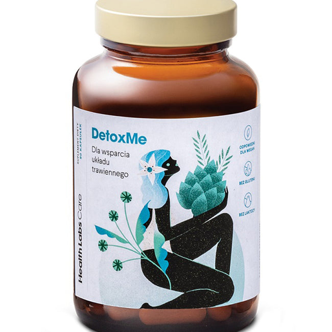 HealthLabs DetoxMe wsparcie pracy wątroby suplement diety 90 kapsułek