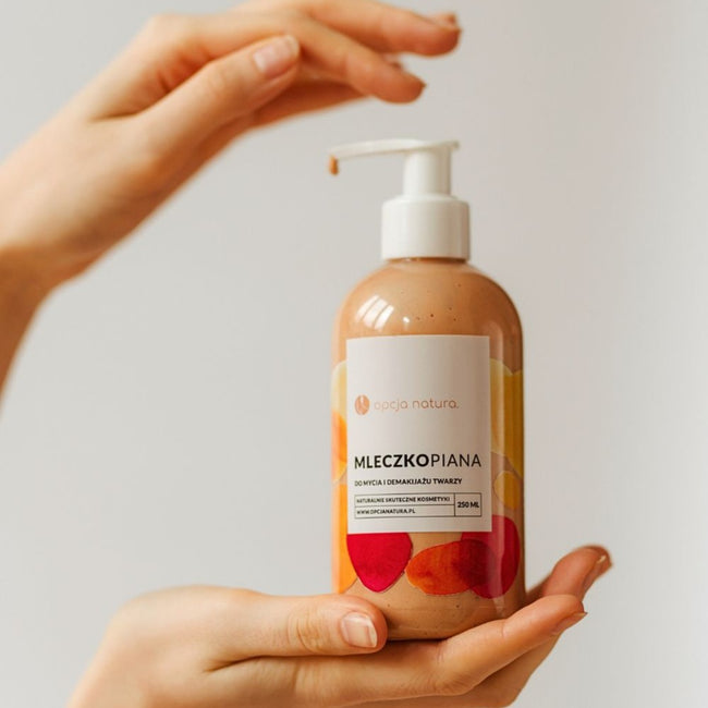 Opcja Natura Mleczkopiana do mycia i demakijażu twarzy 250ml