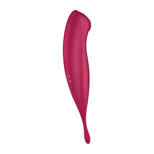 Satisfyer Twirling Pro+ wibrator pulsujący Dark Red