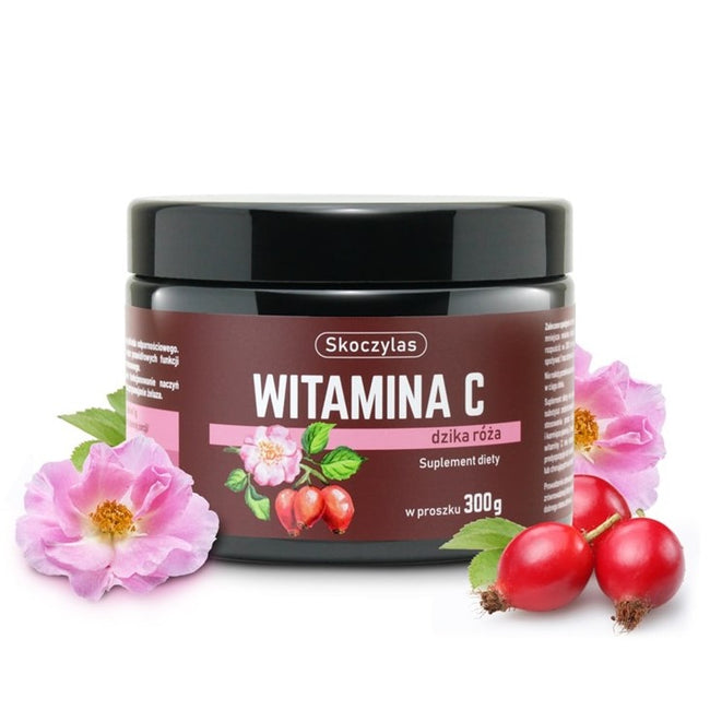 Skoczylas Witamina C + Dzika Róża suplement diety w proszku 300g
