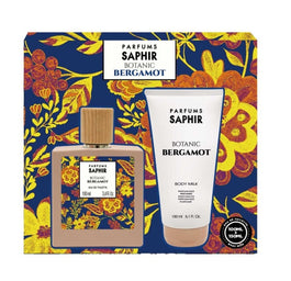 Saphir Botanic Bergamot zestaw woda toaletowa spray 100ml + mleczko do ciała 150ml