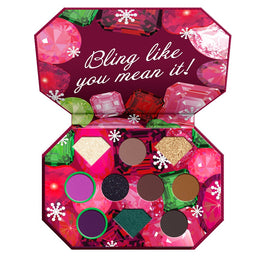 NYX Professional MakeUp Bling the Halls paleta cieni do powiek 10x0.6g