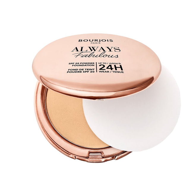 Bourjois Always Fabulous matujący puder w kompakcie z filtrem SPF