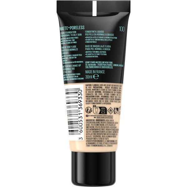 Maybelline Fit Me Matte & Poreless Foundation matujący podkład do twarzy
