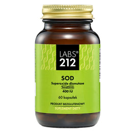 LABS212 SOD superoxide dismutase Tetra-SOD suplement diety 60 kapsułek