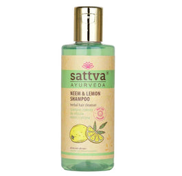 Sattva Neem & Lemon Shampoo szampon do włosów 210ml