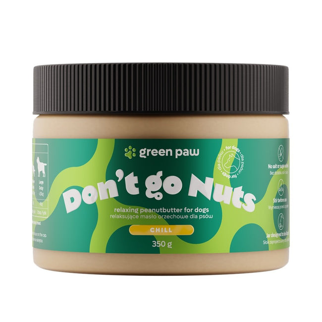 Green Paw Don’t Go Nuts masło orzechowe dla psa 350g