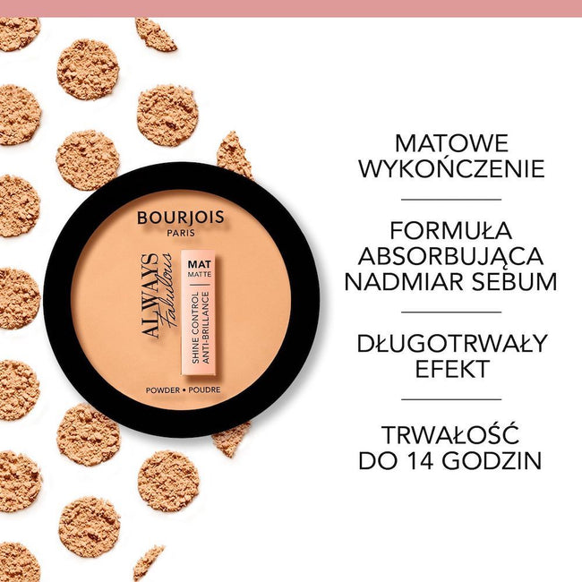 Bourjois Always Fabulous Powder matujący puder do twarzy