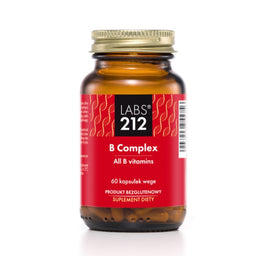 LABS212 B Complex All B Vitamins suplement diety 60 kapsułek