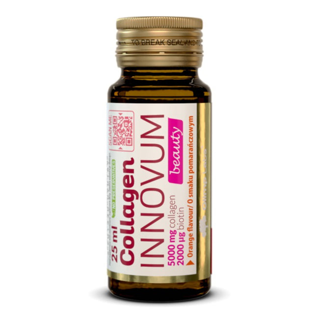 Olimp Labs Collagen Innovum Beauty Shot suplement diety smak pomarańczowy 25ml