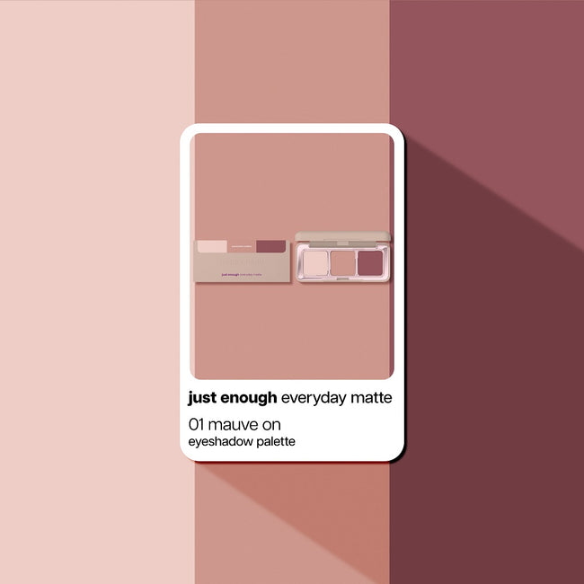 Poppy Head Just Enough Everyday Matte paleta cieni do powiek
