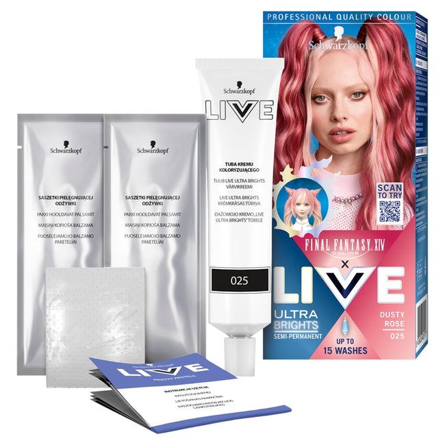 Schwarzkopf Live Ultra Brights X Final Fantasy XIV Online farba do włosów