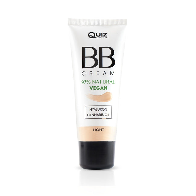 Quiz Cosmetics BB Cream krem BB wzbogacony kwasem Hialuronowym i olejem konopnym