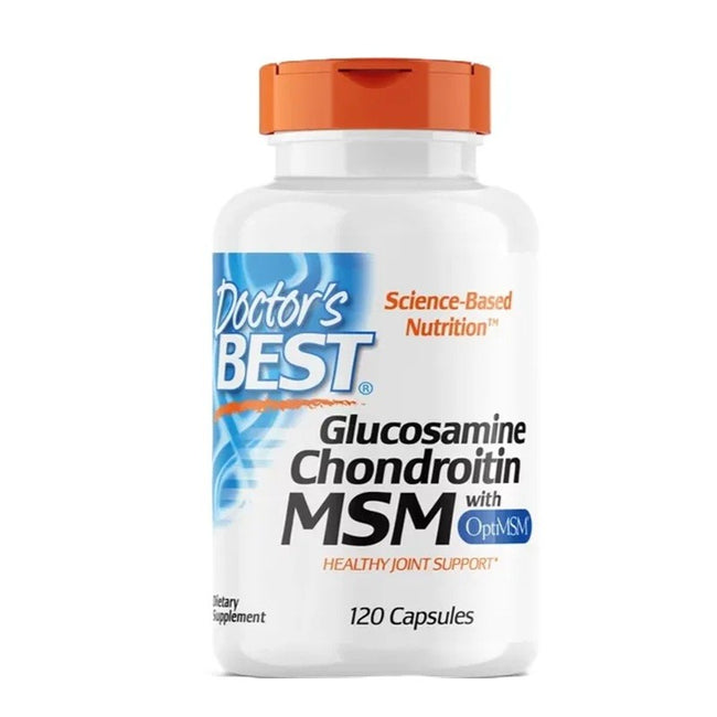 Doctor's Best Glukozamina Chondroityna i MSM suplement diety 120 kapsułek