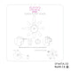 S-HANDE Sparta II wibrator z 9 trybami wibracji Red Rose