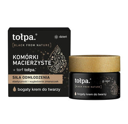Tołpa Black From Nature bogaty krem do twarzy na dzień 50ml