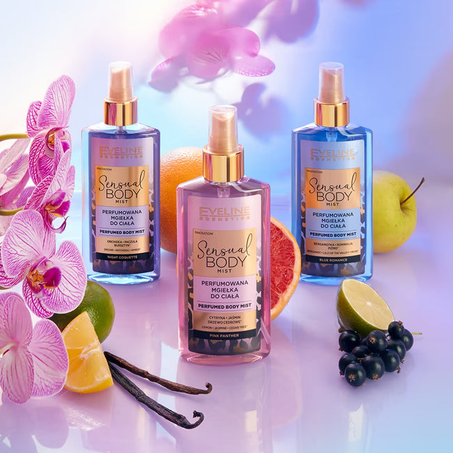 Eveline Cosmetics Sensual Body Mist perfumowana mgiełka do ciała Night Coquette