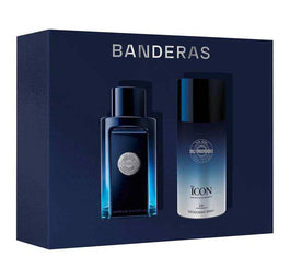 Antonio Banderas The Icon zestaw woda toaletowa spray 100ml + dezodorant spray 150ml