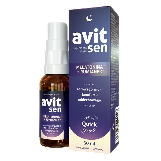 Avit Sen Spray doustny z melatoniną i rumiankiem 30ml