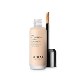 KIKO Milano Full Coverage 2-In-1 Foundation & Concealer mocno kryjący podkład i korektor 2 w 1
