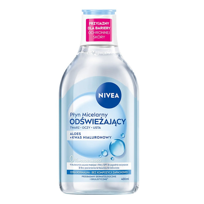 Nivea Odświeżający płyn micelarny do cery normalnej 400ml