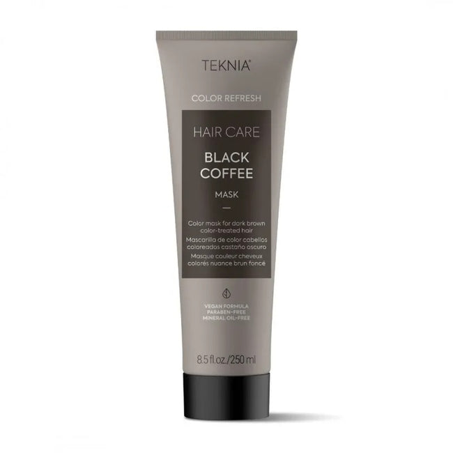 Lakme Teknia Black Coffee Mask Refresh maska koloryzująca do włosów w odcieniu ciemnego brązu 250ml