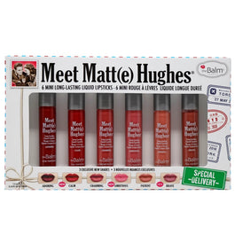 The Balm Meet Matt(e) Hughes Special Delivery zestaw mini pomadek w płynie