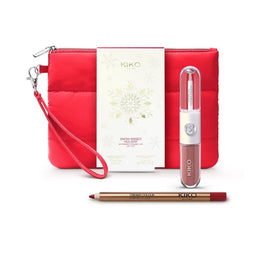 KIKO Milano Snow-Kissed Holiday My Perfect Combo Lips Gift Set zestaw upominkowy do makijażu ust