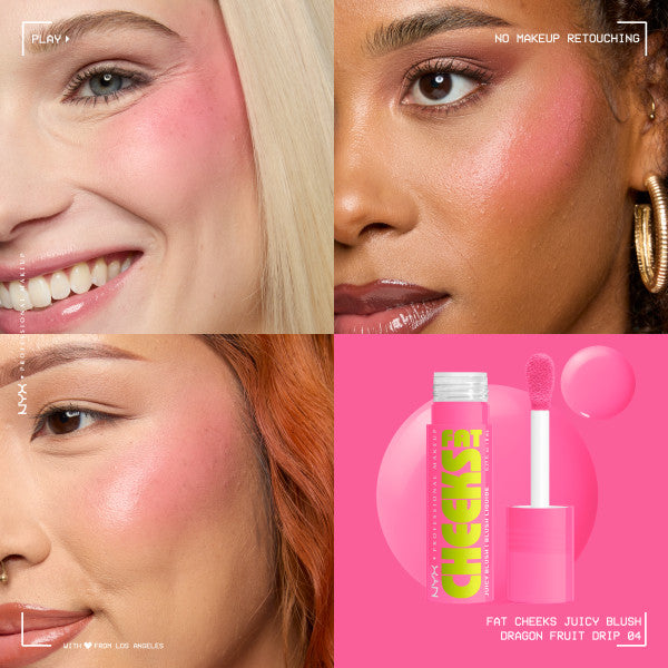 NYX Professional MakeUp Fat Cheeks róż do policzków w płynie