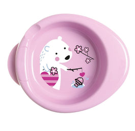 Chicco Talerz podgrzewany 6m+ Różowy