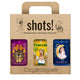 LaQ Shots! Czyściopak zestaw Jeż Anaszpan żel pod prysznic 500ml + Czym Chata Bogata żel pod prysznic 500ml + Gwiezdny Pył żel pod prysznic 500ml