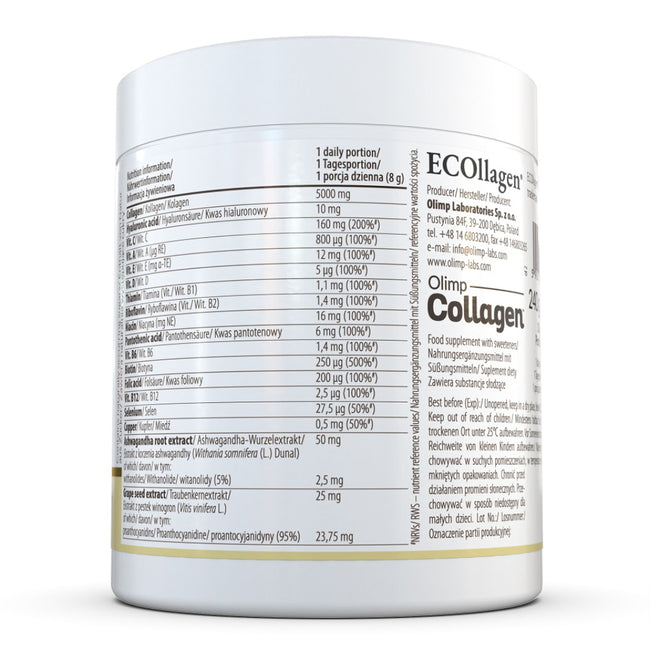 Olimp Labs Olimp Collagen kolagen suplement diety smak ananasowy 240g