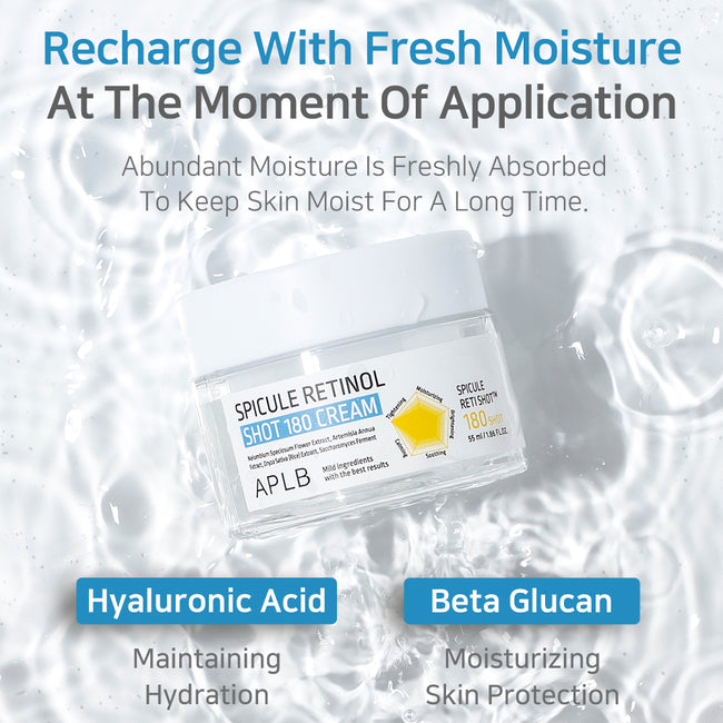 APLB Spicule Retinol Shot 180 Cream regenerujący krem do twarzy 55ml