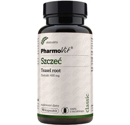 Pharmovit Szczeć Teasel Root ekstrakt 4:1 suplement diety 90 kapsułek