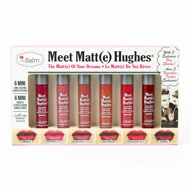 The Balm Meet Matt(e) Hughes zestaw mini pomadek w płynie