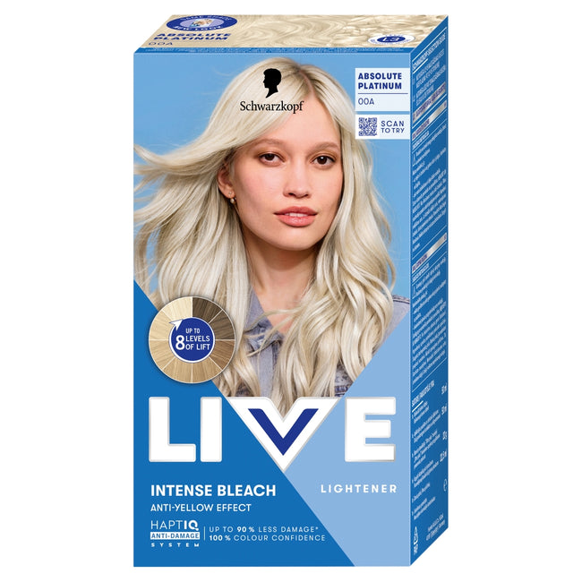 Schwarzkopf Live Intense Bleach rozjaśniacz do włosów