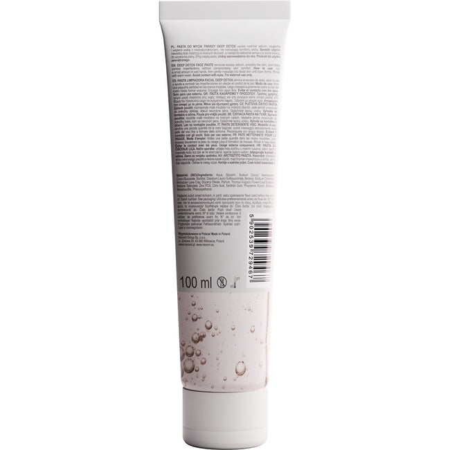 Nacomi Deep Detox pasta do mycia twarzy 100ml